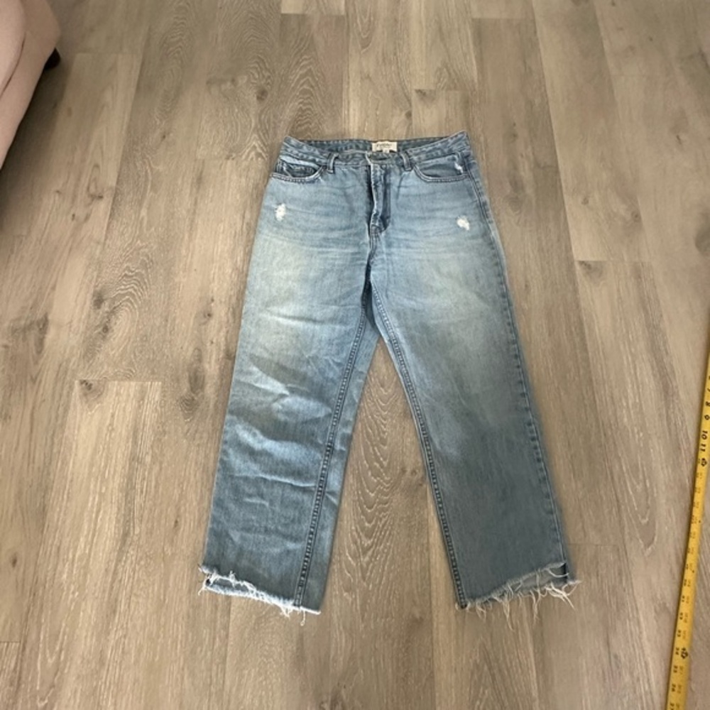 Anthropologie Evidnt Light Blue Distressed Jeans
